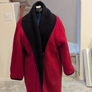 Joyce Onarheim Boe, Legacy Collection 100% New Wool, Reversible coat